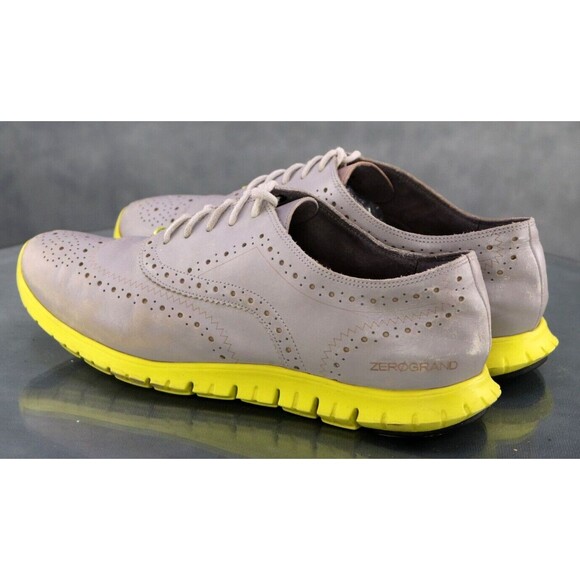 Cole Haan Zero Grand Women's Wingtip Oxford Comfort Shoes Size 8 B Leather Gray - Picture 6 of 11